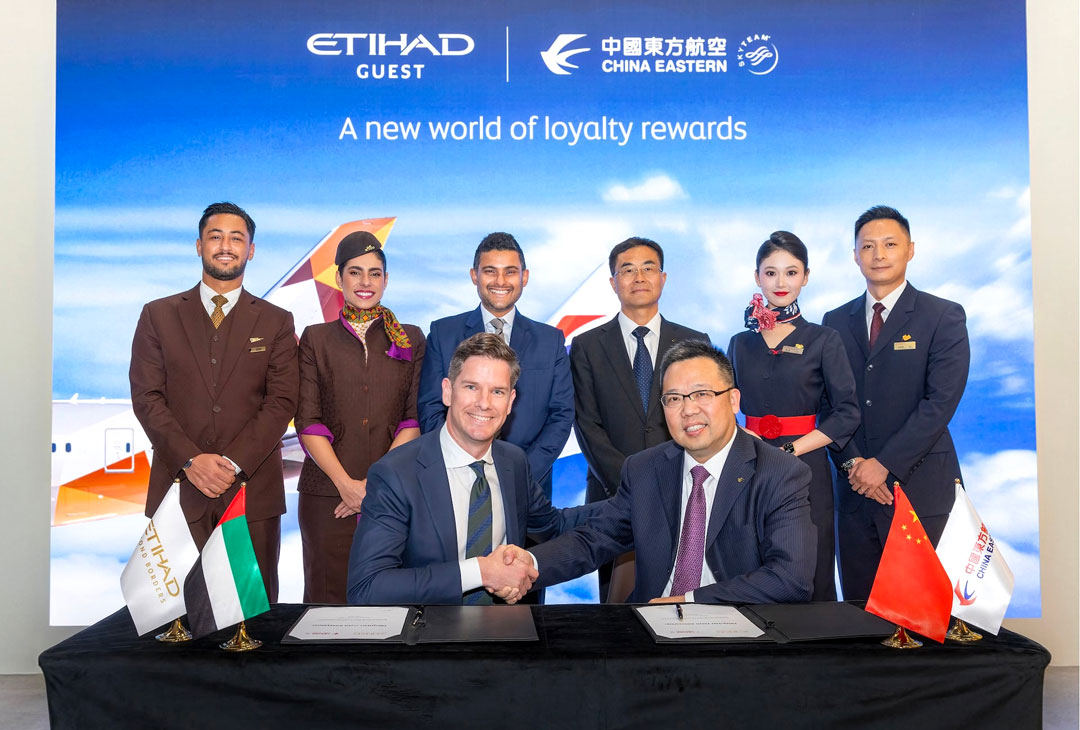 Etihad and China Eastern Airlines Joint Venture