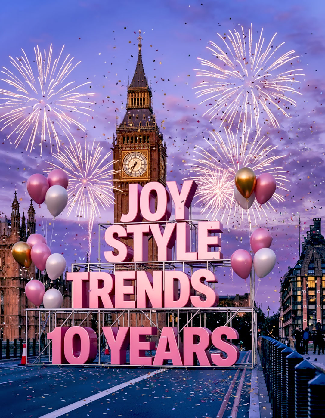 10th Anniversary Of Joy Style Trends In London