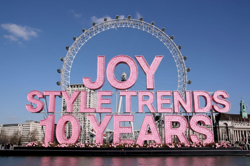 Joy Style Trends 10th Anniversary In London