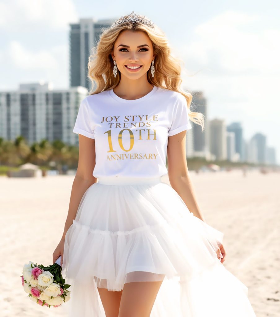 JOY STYLE TRENDS 10TH ANNIVERSARY T-SHIRT
