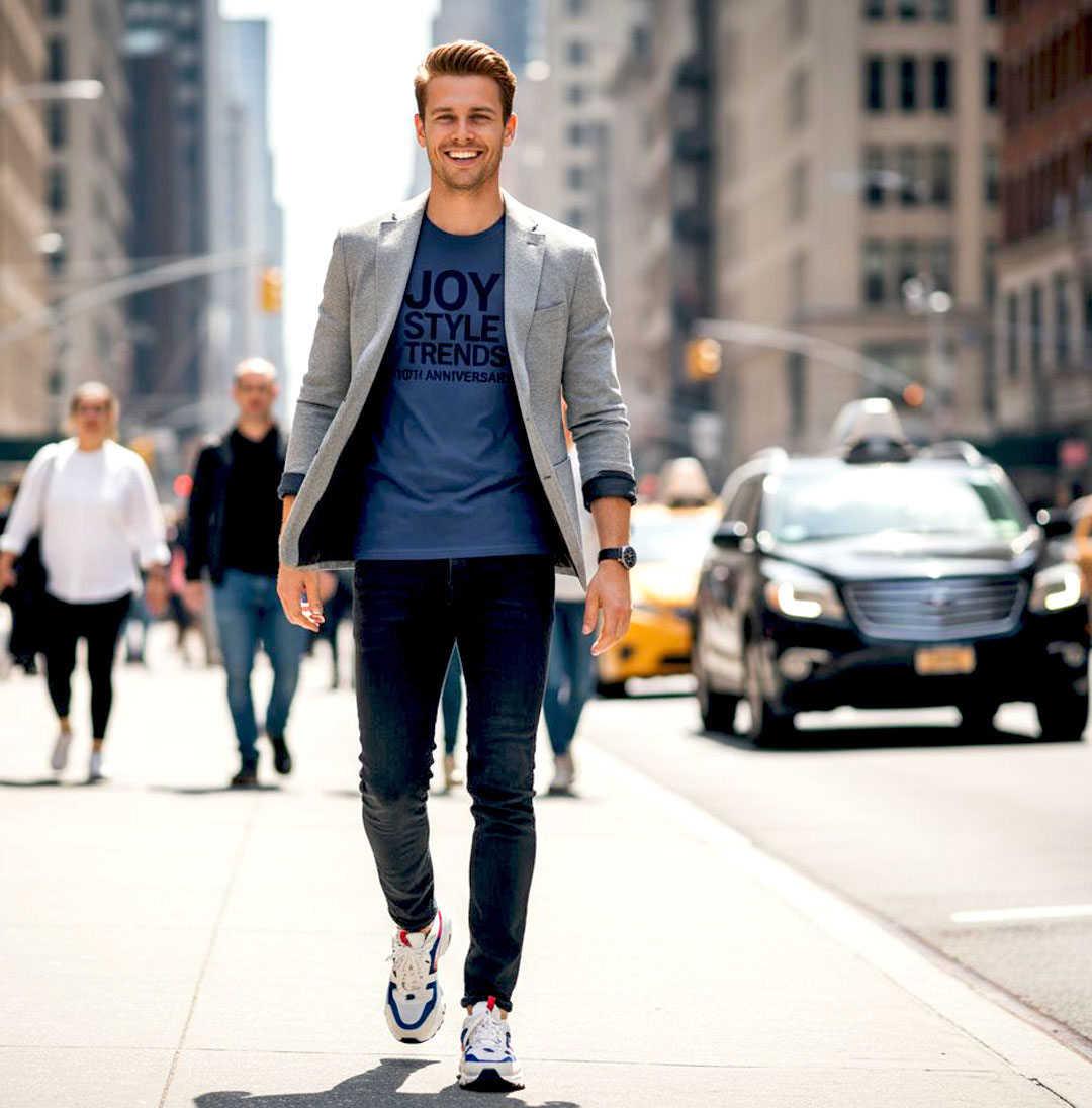 JOY STYLE TRENDS 10TH ANNIVERSARY T-SHIRT MEN NEW YORK