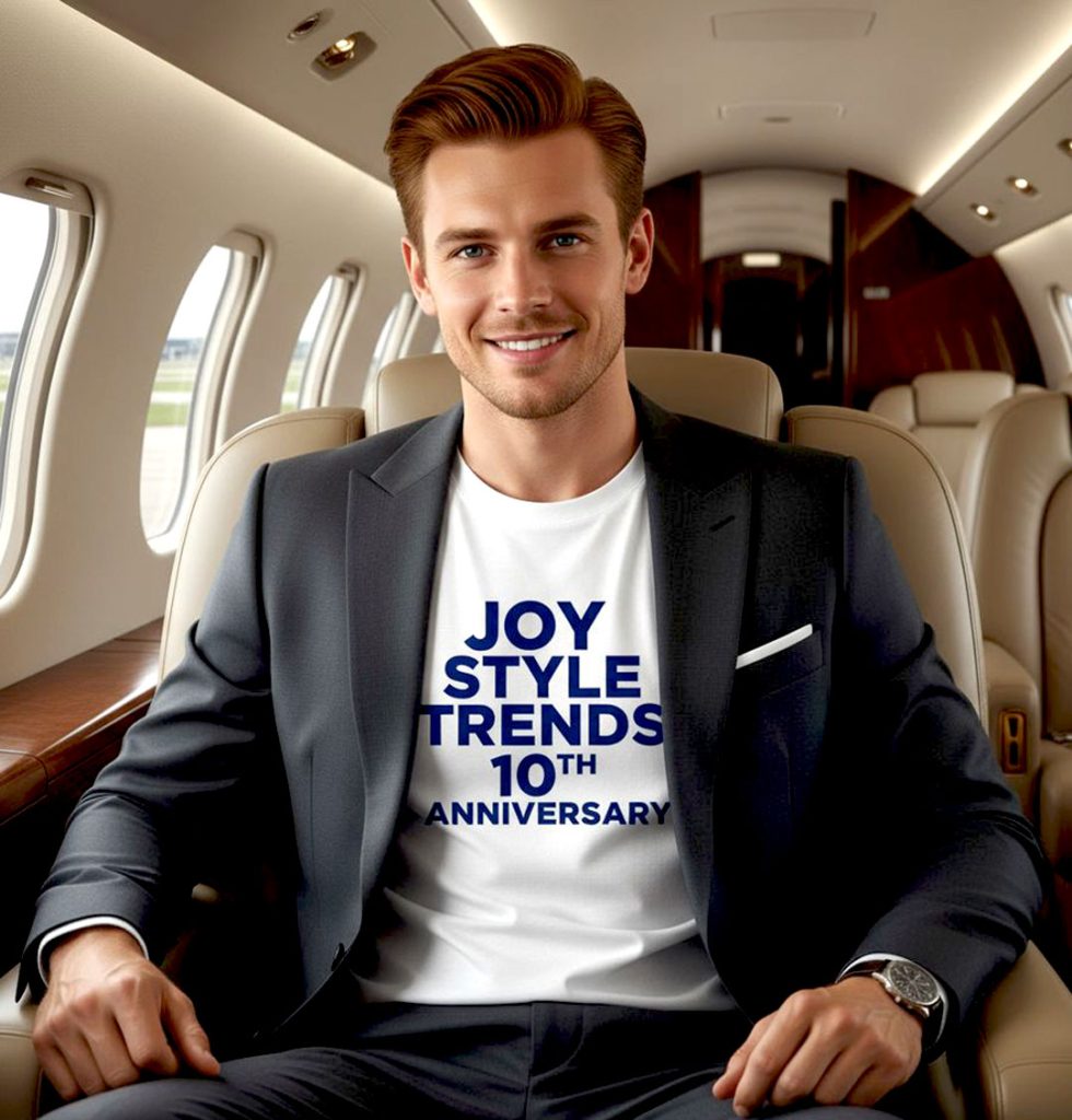 JOY STYLE TRENDS 10TH ANNIVERSARY T-SHIRT MEN FLORIDA