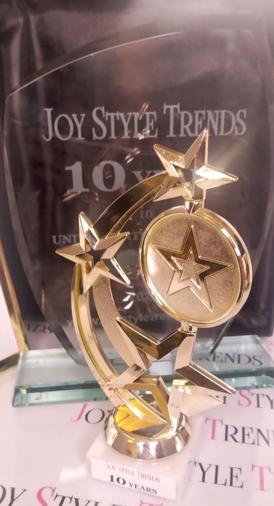 JOY STYLE TRENDS 10 YEARS TROPHY