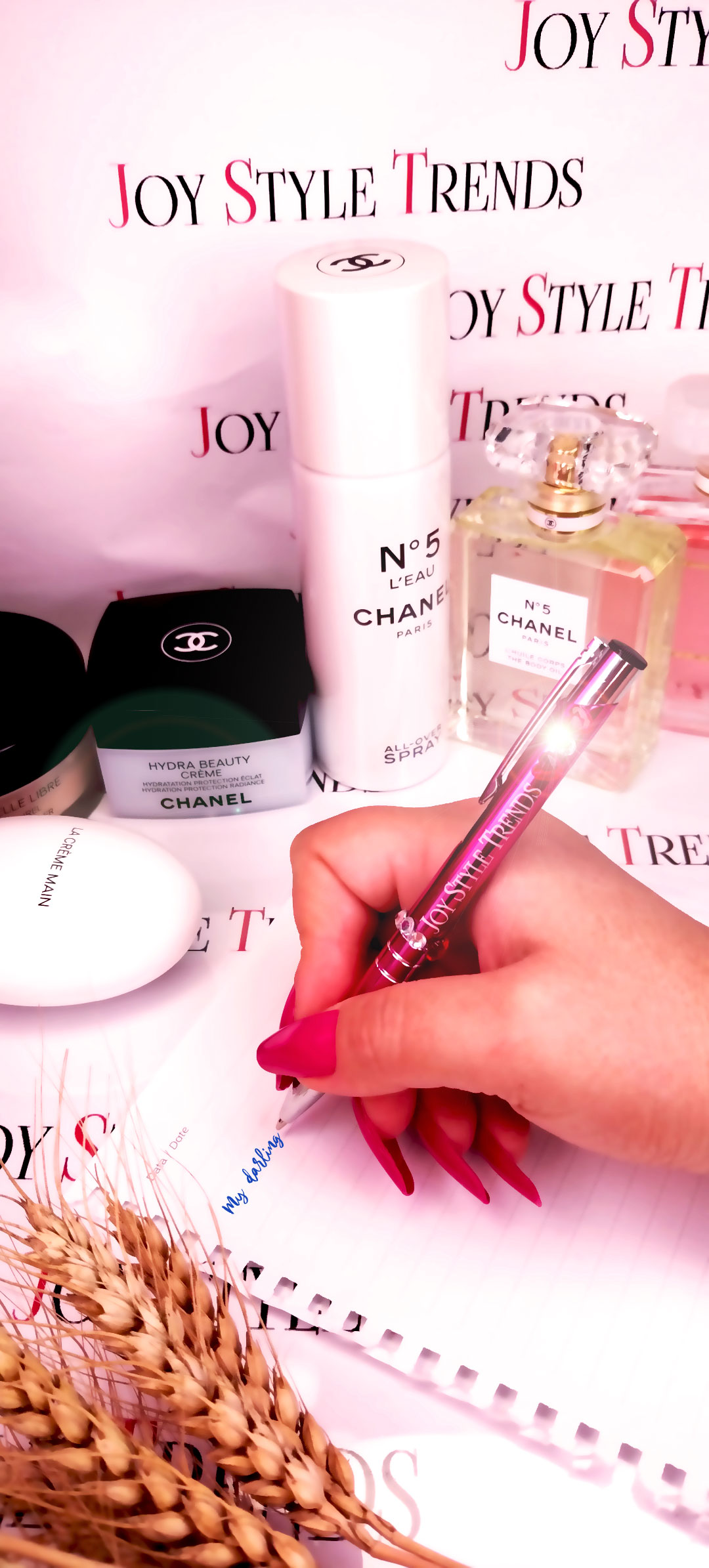 Joy Style Trends Luxurious Pink Pen, Photo Of Joy Style Trends Media