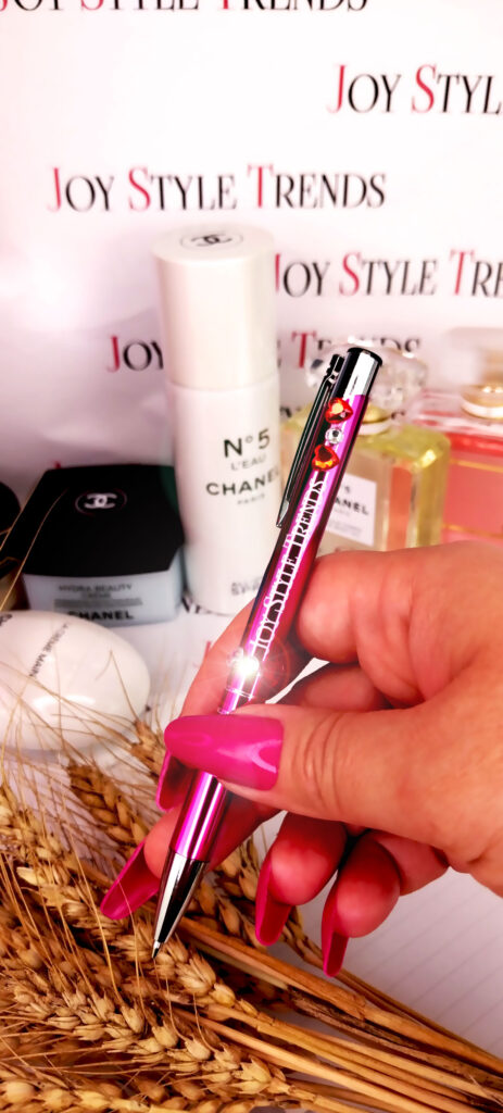 Joy Style Trends Luxurious Pink Pen, Photo Of Joy Style Trends Media